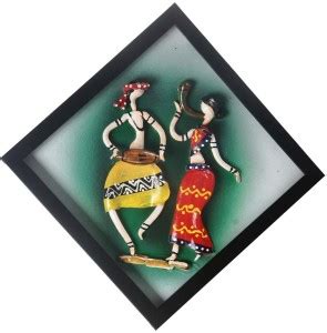 Being Iban Wooden Handmade Art Sculptures Wall Painting Light Blue ...