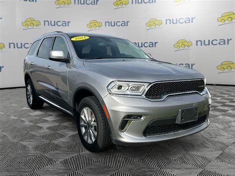 Pre-Owned 2021 Dodge Durango SXT Plus Sport Utility in #PNS98412 | Nucar Massachusetts