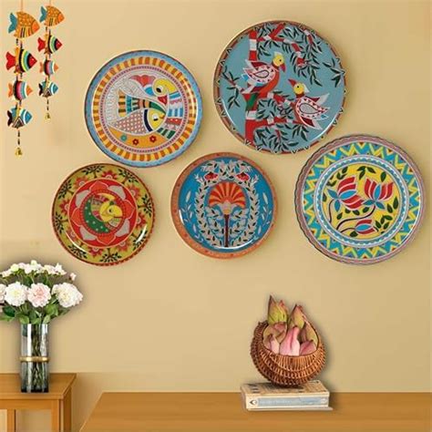 RITUALISTIC Madhubani Wall plate for home decoration | Wall decor items ...