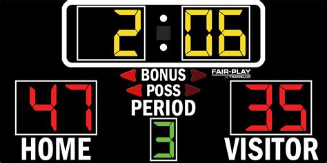Basketball Game Scoreboard Online at Sean Swick blog