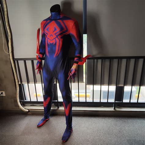 Spider-man 2099 Bodysuit Costume Cosplay Across the - Etsy