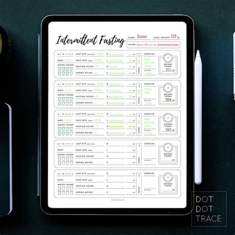 intermittent fasting journal pdf