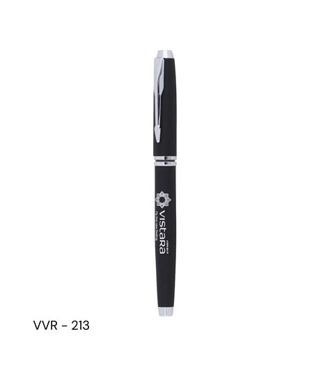Personalized Roller Pen VVR213 – Custom Engraved Black and Gold Roller ...