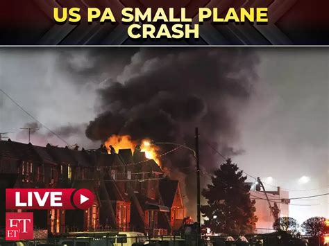 LIVE | Philadelphia plane crash causes fiery scene with multiple homes ...