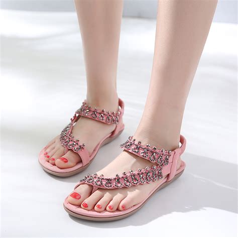 Woman Pink Sandals at Missy Lynch blog