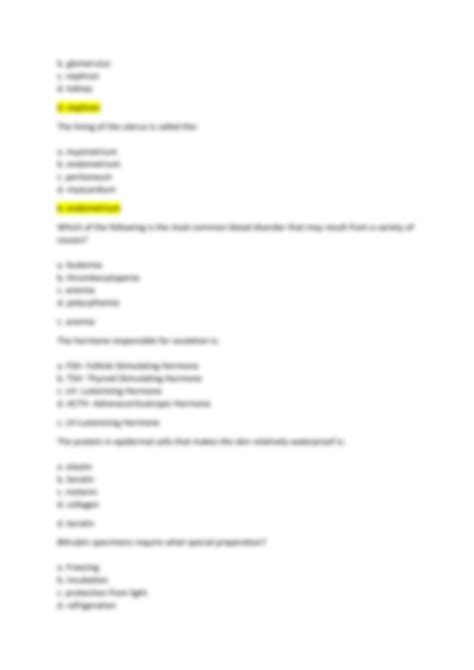 SOLUTION: Rma practice test from amt site with 100 verified solutions ...