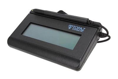 Using a Topaz Signature Pad 的图像结果