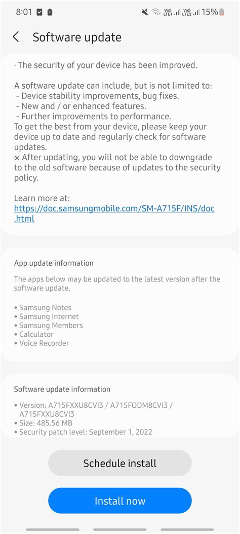 Image result for Samsung Android Remove Software Update