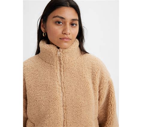Sherpa Fleece Jacket - Brown | Levi's® US