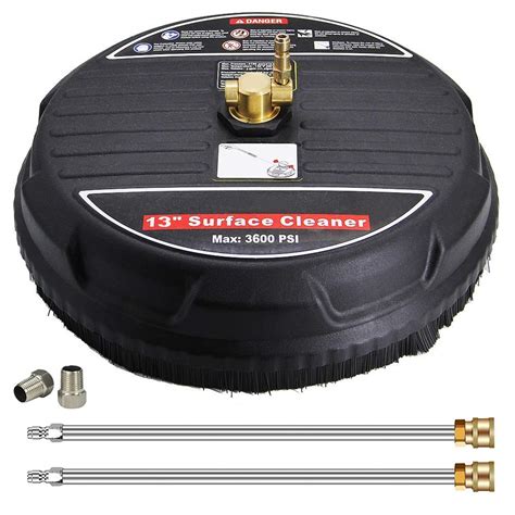 Selkie Pressure Washer Surface Cleaner - 13" Pressure Washer Attachment ...