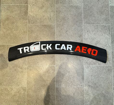 Track Car Aero - Curved Blade Sticker | Track Car Aero