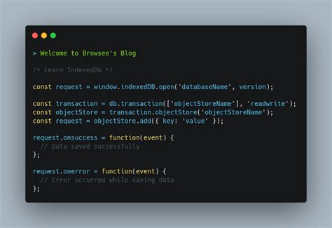 Local Storage Diagram 的图像结果