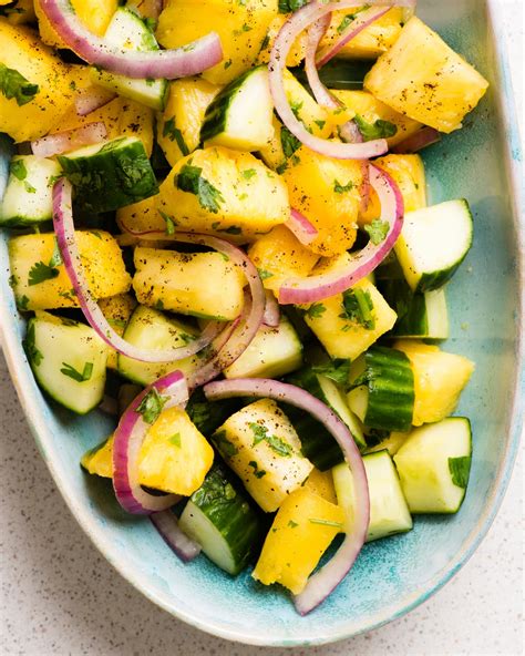 Pineapple-Cucumber Salad | Kitchn