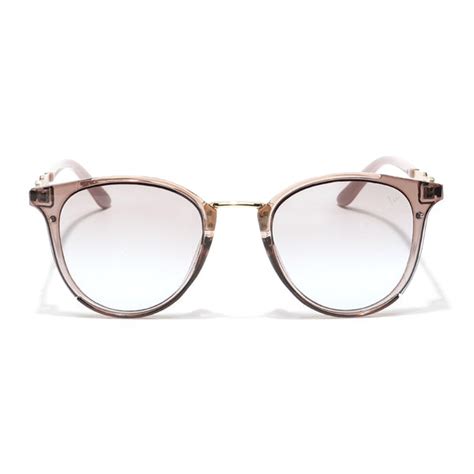 Vista | Cateye Sunglasses (Pink & Grey Lens | Light Pink & Golden Fram