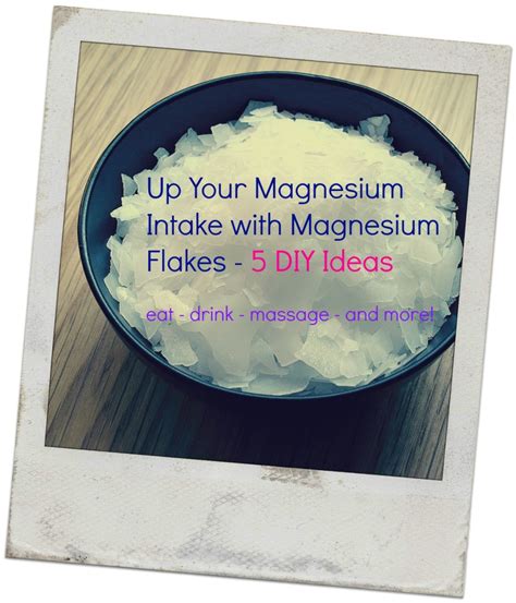Magnesium Chloride Flakes - 5 Ways to Use Them to Transform Your Health ...