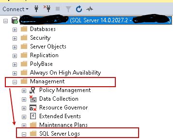 Reading SQL server error logs and its configuration – ADsql-Tech Forever
