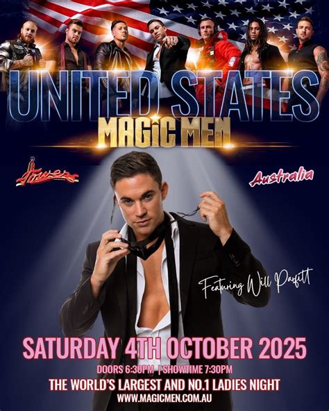 Magic Men Australia "Larger Than Life" World Tour, 815 E Olive Ave ...