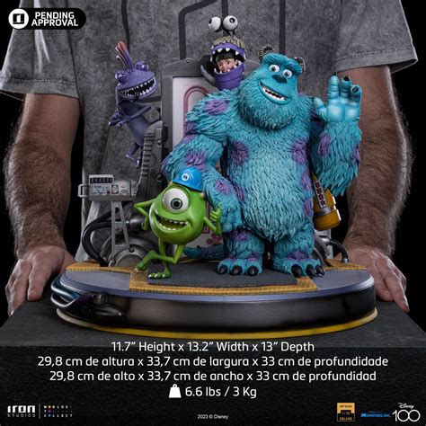Figurine: Monsters, Inc. - James P. Sullivan, Mike Wazowski - Art Scale ...