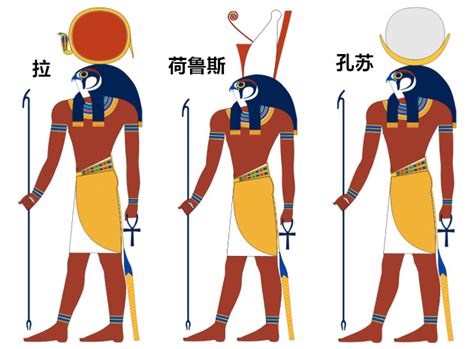 埃及十二主神图解,埃及四大动物守护神 - 伤感说说吧
