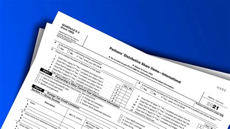 IRS Schedule K-2 and K-3 Reporting Instructions and Requirements ...