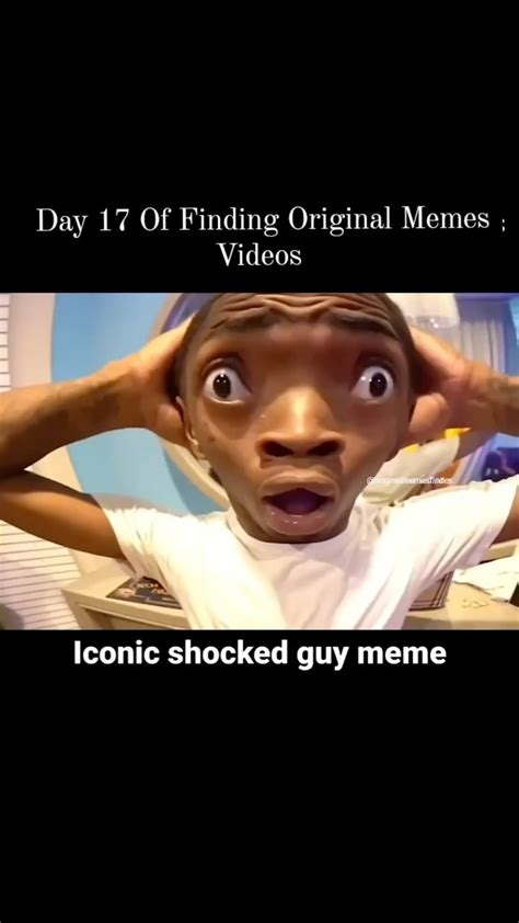 Surprised Black Guy Meme