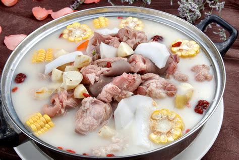 清汤羊肉,中国菜系,食品餐饮,摄影,汇图网www.huitu.com