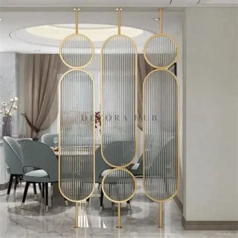 Buy Stainless Steel PVD Partition & Metal Room Dividers | DecoraHub
