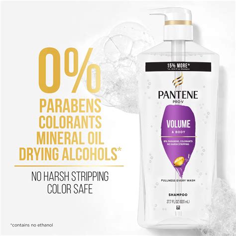 Pantene Pro-V Volume and Body Shampoo, 27.7 oz - Walmart.com