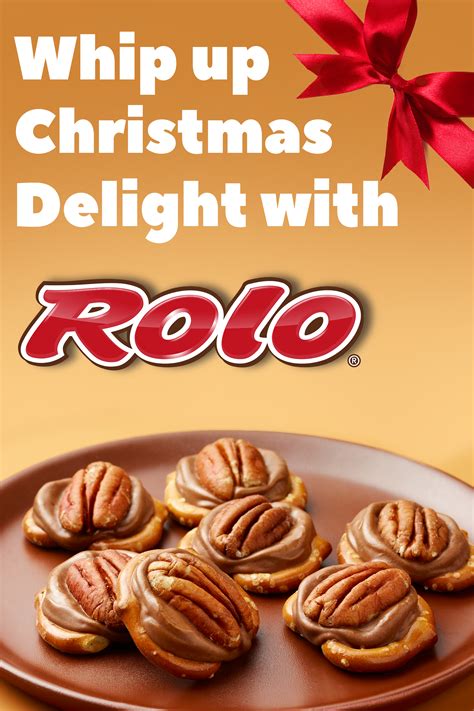 ROLO® Pretzel Delights | Recipe | Holiday snacks, Christmas cooking ...