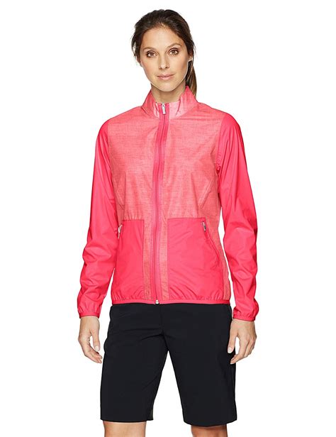 Adidas Womens Climastorm Fashion Golf Wind Jackets