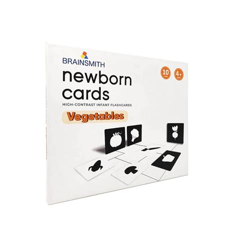 Brainsmith Vegetables Newborn Cards – The Moms Darling Baby Shop