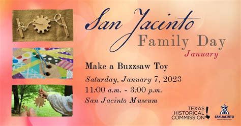 San Jacinto Family Day: Make a Buzzsaw Toy, San Jacinto Battleground ...