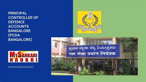 Principal Controller of Defence Accounts Bangalore (PCDA Bangalore ...