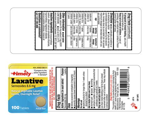 Product Images Senna Time Photos - Packaging, Labels & Appearance