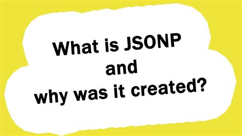 Image result for Jsonp Tutorial