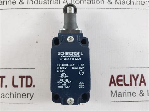 Schmersal Zr 335-11Z-m20 Limit Switch – Aeliya Marine Tech®
