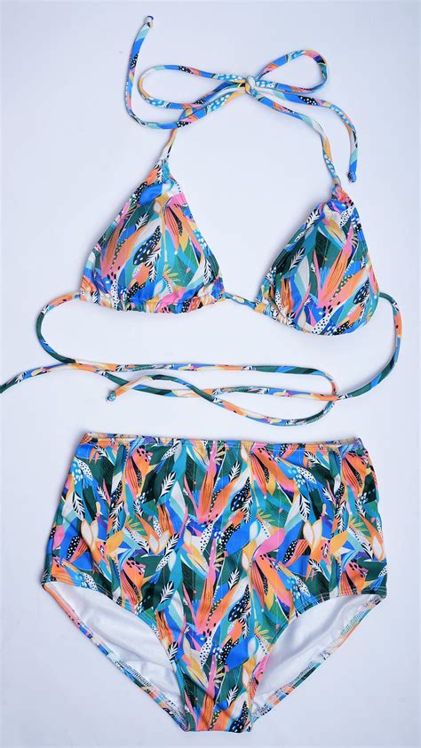 Printed Bikinis | Vibrant & Stylish Swimwear by Logut – Logut Swimwear