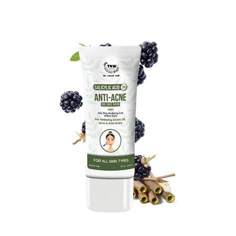 Buy TNW-THE NATURAL WASH 2% Salicylic Acid Anti-Acne Gel Face Mask ...