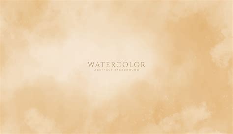 Abstract horizontal watercolor background. Neutral light colored empty ...