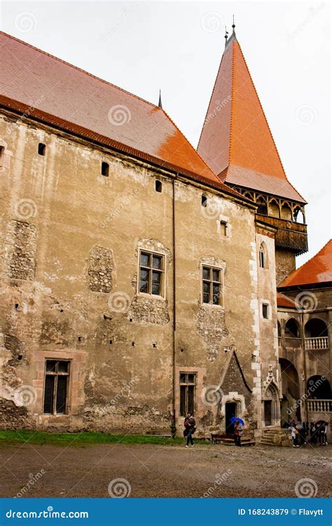 Corvin Castle - Partial View, Hunedoara, Romania Editorial Stock Image ...
