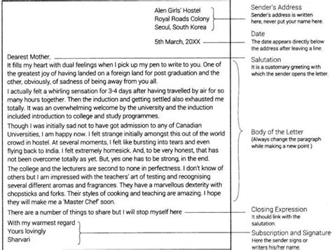 write a short friendly letter to your parents and tell them about your ...