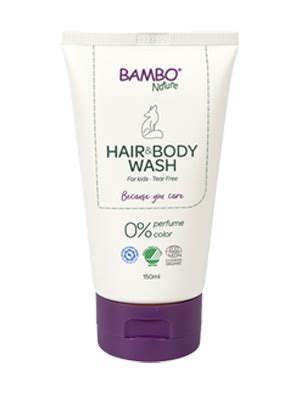 Bambo Nature Hair and Body Wash, Eco-Friendly, Vegan and with Organic ...
