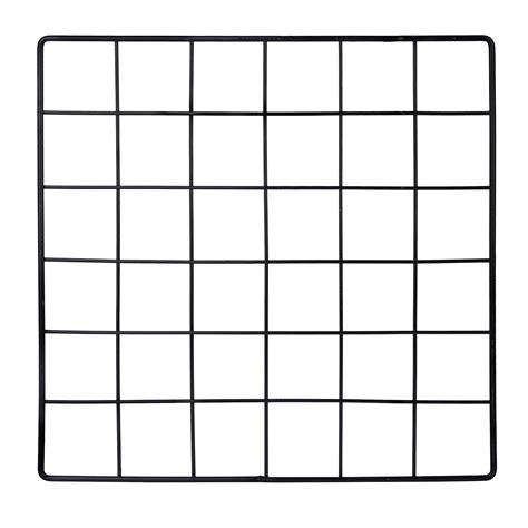 MOREYAJI 1pcs Metal grid frame rectangular Frame with Square design for ...