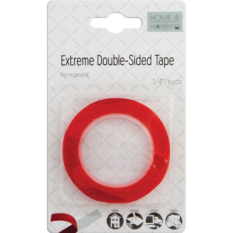Home & Hobby Extreme Double-Sided Tape, 1/4-Inch : Amazon.in: Home ...