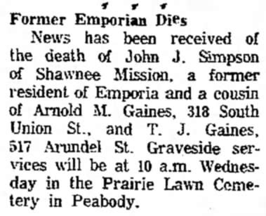 Death of John Simpson Emporia Gazette 16 Jul 1974 p10 - Newspapers.com