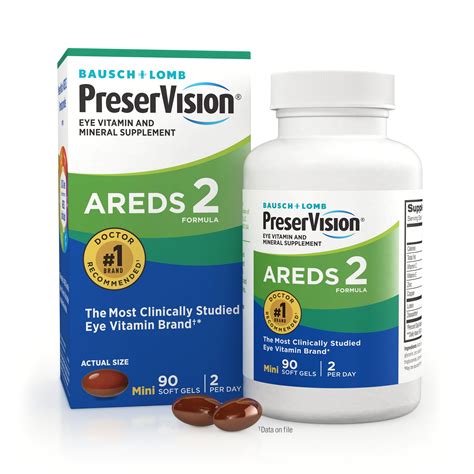 Buy PreserVision AREDS 2 Formula + Multivitamin, Eye Vitamin and ...