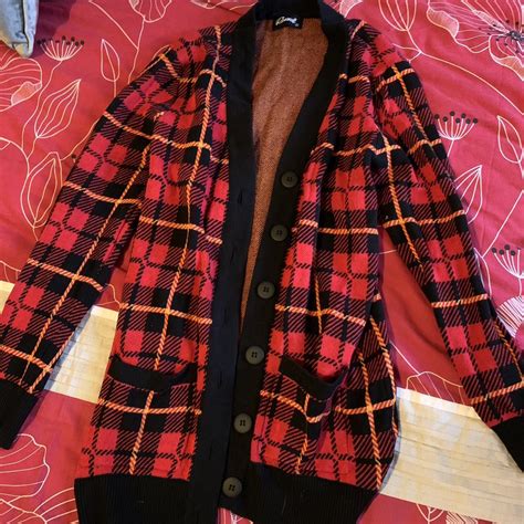 Revival gingham cardigan ♥️ . Size 12 Has pockets... - Depop