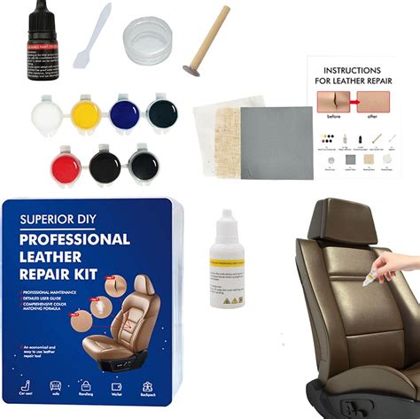 Amazon.com: RIPTEADRY Leather Repair Kit 7 Colors, Leather Repair Paste ...