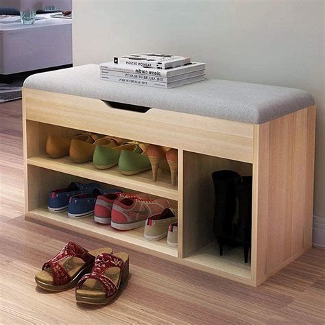 Homes Element Multi-Purpose Double-Layer Kids Shoe Storage Rack with ...