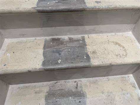 Two coats of Ronseal white floor paint, still miles away - can I put ...